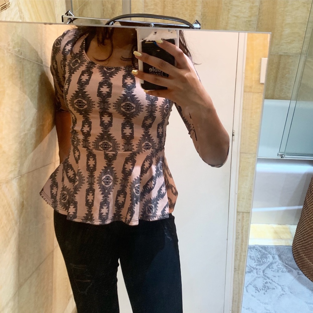 Peplum top